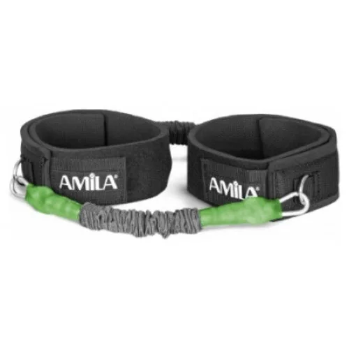 AMILA Λάστιχο Γυμναστικής Σωληνωτό Μέτριο Γκρι