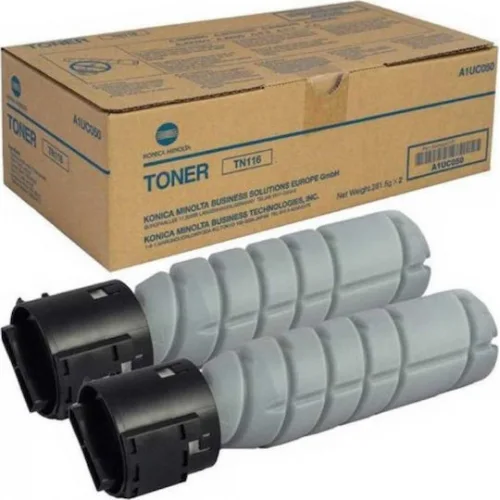 Konica Minolta TN-116 Γνήσιο Multipack Toner Laser Εκτυπωτή Μαύρο 2τμχ (A1UC050)