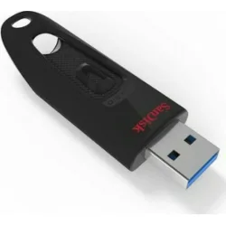 Sandisk Ultra 256GB USB 3.0 Stick Μαύρο