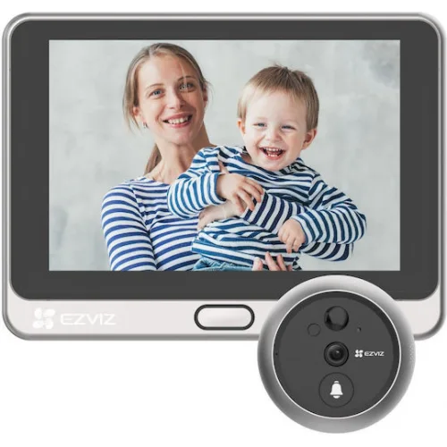 Ezviz Ασύρματο Κουδούνι Πόρτας Ασημί