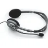 Logitech H110 On Ear Multimedia Ακουστικά με μικροφωνο και σύνδεση 3.5mm Jack σε Γκρι χρώμα