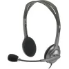 Logitech H110 On Ear Multimedia Ακουστικά με μικροφωνο και σύνδεση 3.5mm Jack σε Γκρι χρώμα