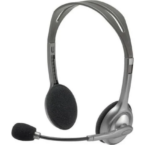 Logitech H111 On Ear Multimedia Ακουστικά με μικροφωνο και σύνδεση 3.5mm Jack