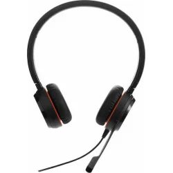 Jabra Evolve 20SE MS Stereo On Ear Multimedia Ακουστικά με μικροφωνο και σύνδεση USB-A