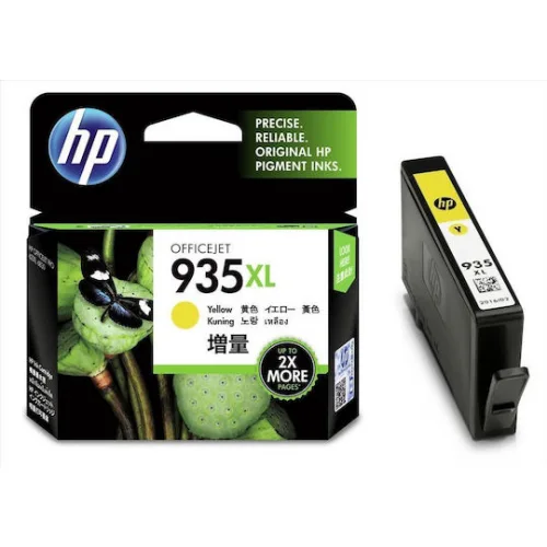 HP 935XL Γνήσιο Μελάνι Εκτυπωτή InkJet Κίτρινο (C2P26AE)