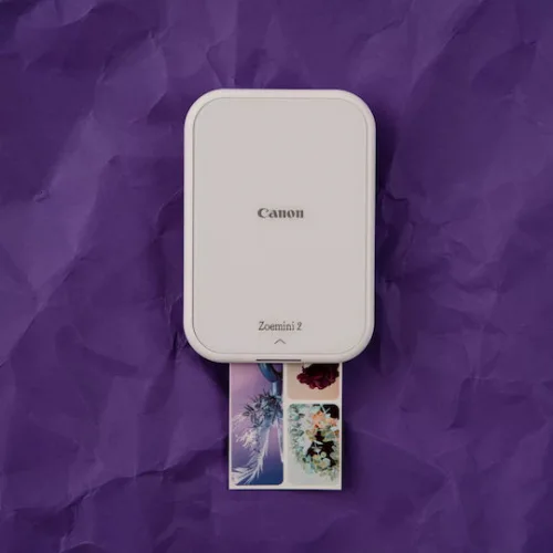 Canon Zoemini 2 Zink Εκτυπωτής για Φωτογραφίες με Bluetooth White