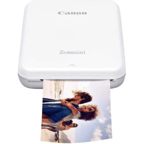 Canon Zoemini 2 Zink Εκτυπωτής για Φωτογραφίες με Bluetooth White