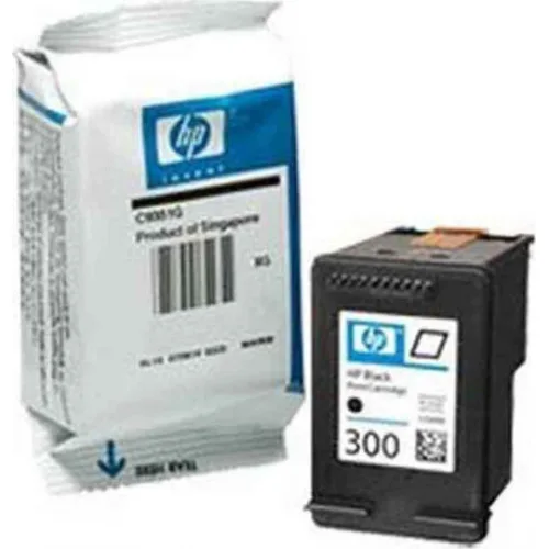 HP 300 Γνήσιο Μελάνι Εκτυπωτή InkJet Μαύρο (CC640EE)