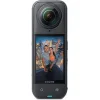 Insta360 x5 Action Camera 8K με Οθόνη και Wi-Fi Μαύρη