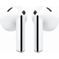 Samsung Galaxy Buds3 Bluetooth Handsfree Ακουστικά με Αντοχή στον Ιδρώτα και Θήκη Φόρτισης Λευκά