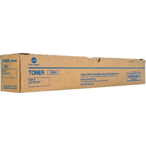 Konica Minolta TN-323 Γνήσιο Toner Laser Εκτυπωτή Μαύρο 23000 Σελίδων (A87M050)