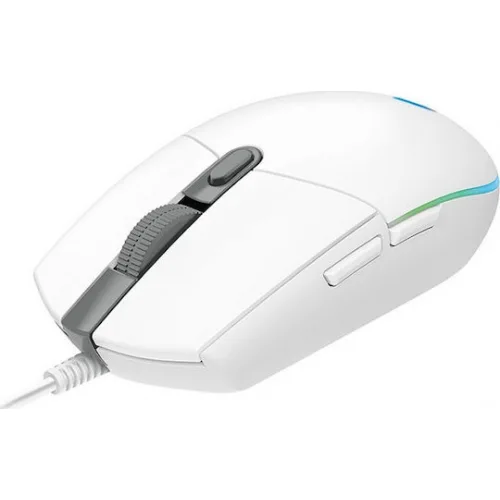 Logitech G203 Lightsync RGB Gaming Ποντίκι 8000 DPI Λευκό