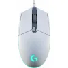Logitech G203 Lightsync RGB Gaming Ποντίκι 8000 DPI Λευκό