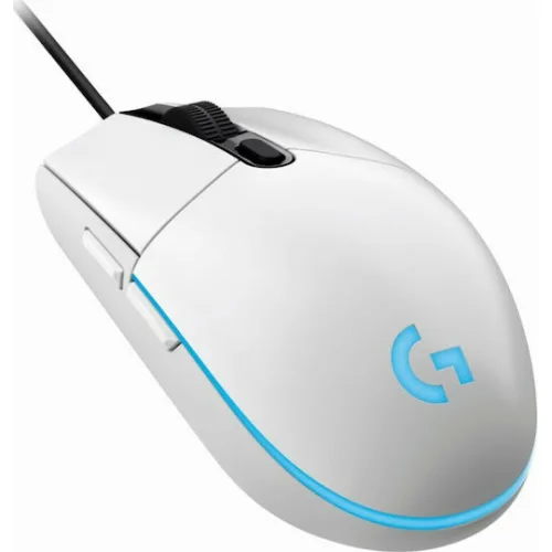Logitech G203 Lightsync RGB Gaming Ποντίκι 8000 DPI Λευκό