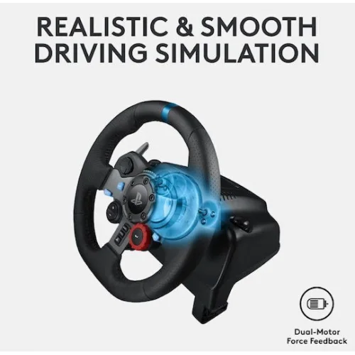 Logitech G29 Τιμονιέρα με Πετάλια για PC / PS4 / PS5 με 900° Περιστροφής + Astro A10 Headset