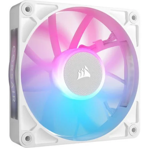 Corsair iCue Link RX120 Case Fan με RGB Φωτισμό και Σύνδεση 4-Pin PWM Λευκό