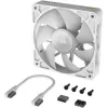 Corsair iCue Link RX120 Case Fan με RGB Φωτισμό και Σύνδεση 4-Pin PWM Λευκό