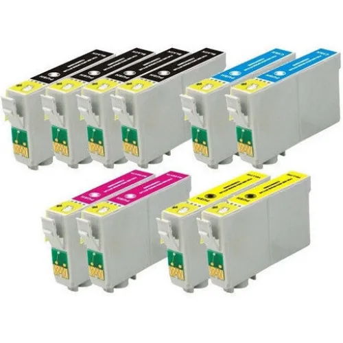 Epson T1285M Γνήσιο Πακέτο 4 Μελανιών Εκτυπωτή InkJet Κίτρινο / Κυανό / Ματζέντα / Μαύρο (C13T12854010 C13T12854012)