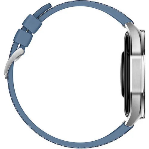 Huawei Watch GT 5 Stainless Steel 46mm Αδιάβροχο με Παλμογράφο (Μπλε)