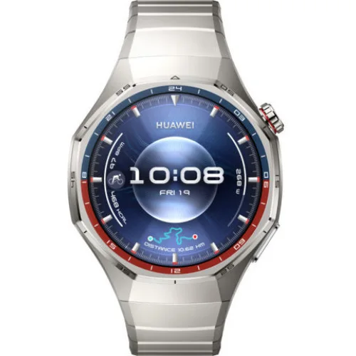 Huawei Watch GT 6 Pro Titanium 46mm Αδιάβροχο με Παλμογράφο (Titanium)