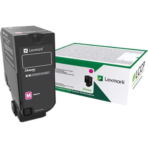 Lexmark 75B20M0 Γνήσιο Toner Laser Εκτυπωτή Ματζέντα Return Program 10000 Σελίδων