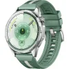 Huawei Watch GT 6 Stainless Steel 41mm Αδιάβροχο με Παλμογράφο (Green Woven)