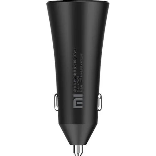 Xiaomi Φορτιστής Αυτοκινήτου 37W 2.25A Γρήγορης Φόρτισης με Θύρες: 2xUSB Μαύρος