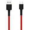 Xiaomi Braided Usb Typec Cable Braided USB 2.0 Cable USB-C male - USB-A 18W Κόκκινο 1m SJV4110GL SJX10ZM