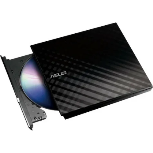 Asus SDRW-08D2S-U Lite Εξωτερικός Οδηγός Εγγραφής/Ανάγνωσης DVD/CD για Laptop / Desktop Μαύρο