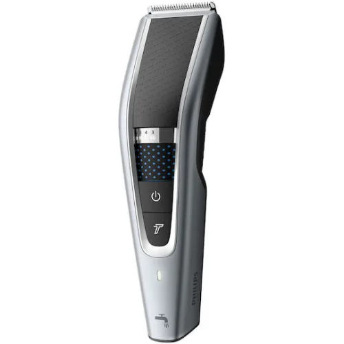 Philips Series 5000 Επαναφορτιζόμενη Κουρευτική Μηχανή Silver/Black HC5630/15