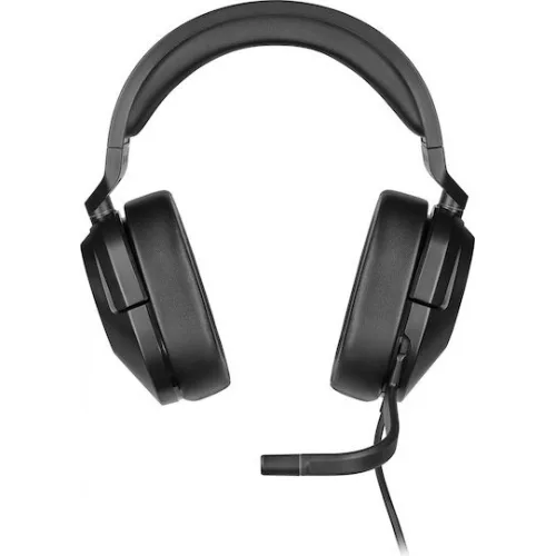 Corsair HS55 Stereo Over Ear Gaming Headset με σύνδεση 3.5mm Carbon