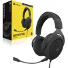 Corsair HS55 Stereo Over Ear Gaming Headset με σύνδεση 3.5mm Carbon
