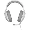 Corsair HS55 Stereo Over Ear Gaming Headset με σύνδεση 3.5mm Λευκό