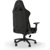 Corsair TC100 Relaxed Υφασμάτινη Καρέκλα Gaming με Ρυθμιζόμενα Μπράτσα Μαύρη