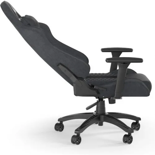 Corsair TC100 Relaxed Υφασμάτινη Καρέκλα Gaming με Ρυθμιζόμενα Μπράτσα Black/Grey