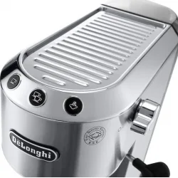 De'Longhi Dedica Pump Μηχανή Espresso 1300W Πίεσης 15bar Ασημί
