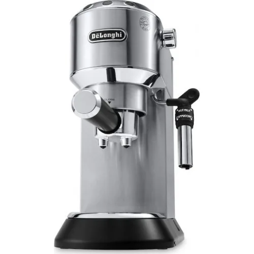 De'Longhi Dedica Pump Μηχανή Espresso 1300W Πίεσης 15bar Ασημί