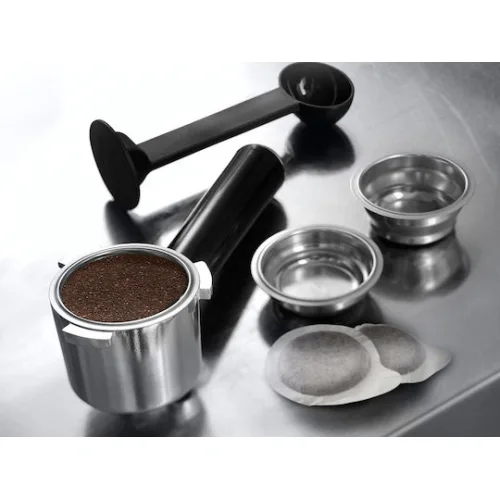 De'Longhi Dedica Pump Μηχανή Espresso 1300W Πίεσης 15bar Ασημί