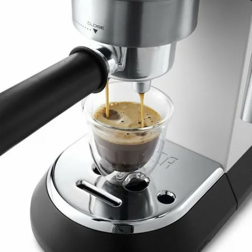 De'Longhi Dedica Pump Μηχανή Espresso 1300W Πίεσης 15bar Λευκή