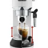 De'Longhi Dedica Pump Μηχανή Espresso 1300W Πίεσης 15bar Λευκή
