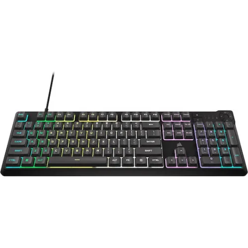 Corsair K55 CORE RGB Gaming Πληκτρολόγιο με RGB φωτισμό (Αγγλικό US)