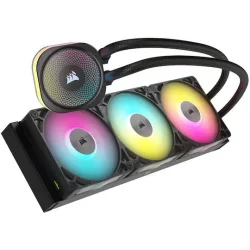 Corsair iCUE LINK TITAN 360 RX RGB Υδρόψυξη Επεξεργαστή Τριπλού Ανεμιστήρα 120mm για Socket AM4/AM5/1700