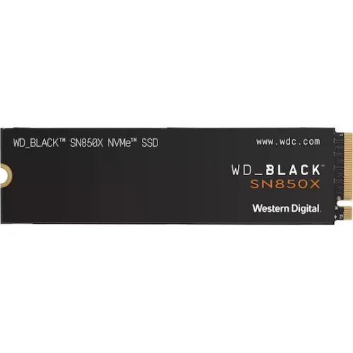 Western Digital Black SN850X W/o Heatsink SSD 1TB M.2 NVMe PCI Express 4.0