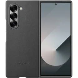 Samsung Kindsuit Case Back Cover Δερμάτινο / Δερματίνης Γκρι (Samsung Galaxy Fold6)