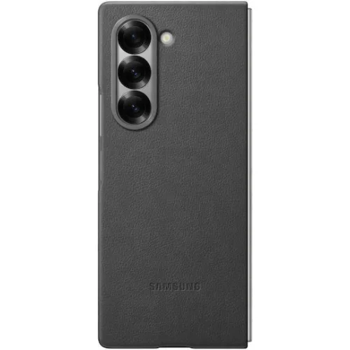 Samsung Kindsuit Case Back Cover Δερμάτινο / Δερματίνης Γκρι (Samsung Galaxy Fold6)