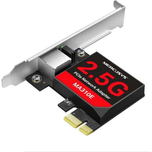 Mercusys Ενσύρματη Κάρτα Δικτύου Ethernet PCI-e