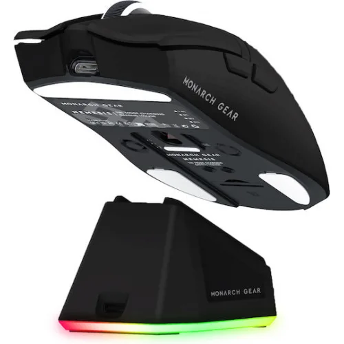 Monarch Gear Nemesis Gaming Ποντίκι Μαύρο