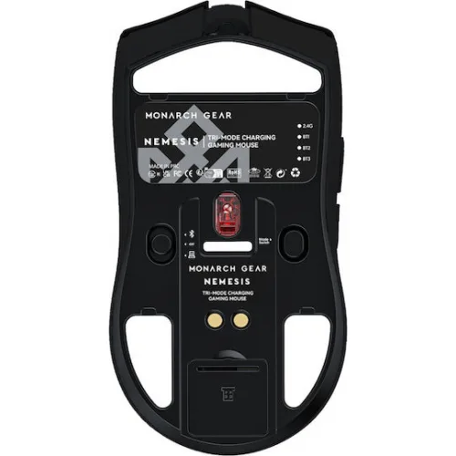 Monarch Gear Nemesis Gaming Ποντίκι Μαύρο