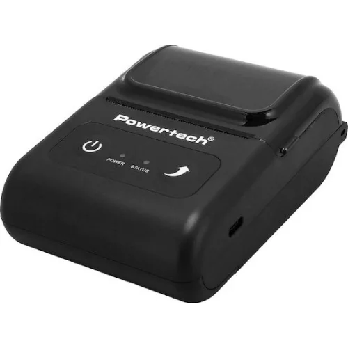 Powertech Θερμικός Εκτυπωτής Αποδείξεων Φορητός USB / Bluetooth