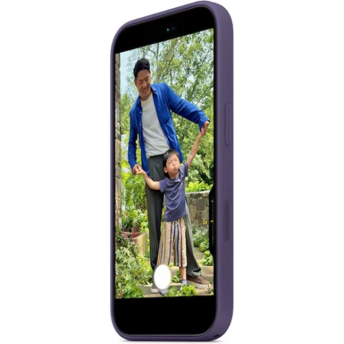 Apple Silicone Case with MagSafe Back Cover Σιλικόνης Purple Fog (iPhone 17)